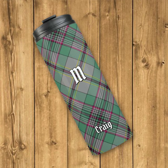 Clan Craig Tartan Thermal Tumbler Thermosbecher (Von Creator hochgeladen)