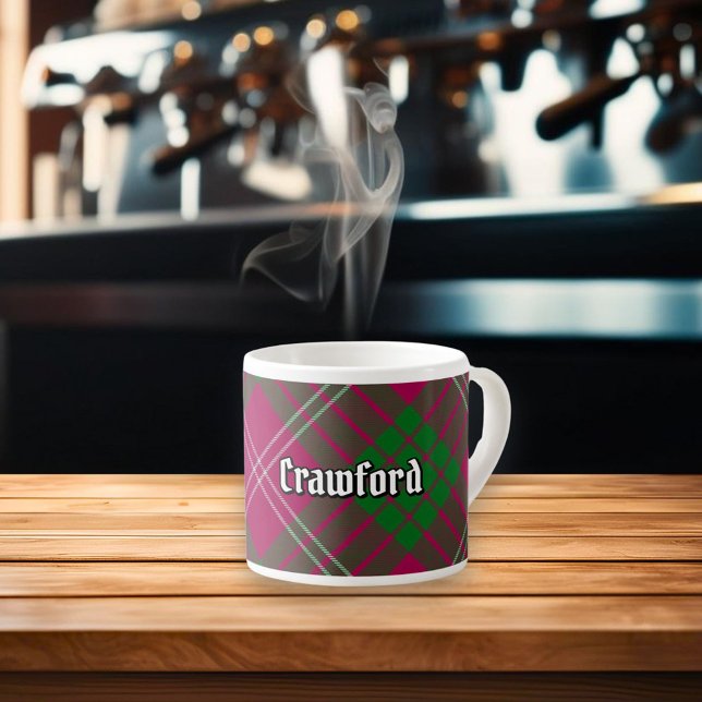 Clan Crawford Tartan Espresso Cup Espressotasse (Von Creator hochgeladen)