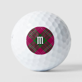 Clan Crawford Tartan Golf Balls Golfball