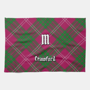 Clan Crawford Tartan Kitchtuch Geschirrtuch