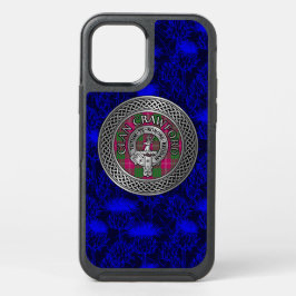 Clan Crawford Wappen & Tartan Knot