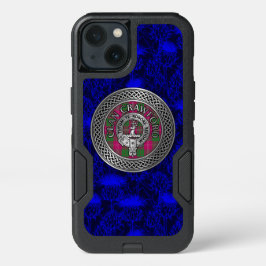 Clan Crawford Wappen & Tartan Knot