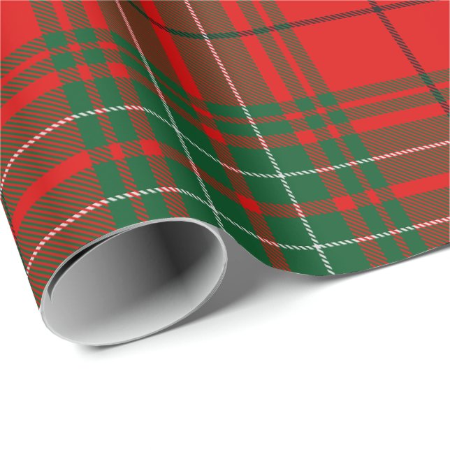 Clan Cumming Tartan Geschenkpapier (Rolleneckpunkt)