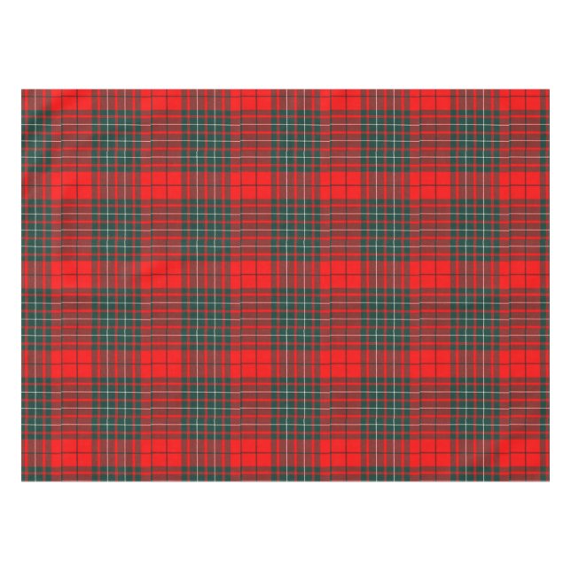 Clan Cumming Tartan Tablecloth Tischdecke (Vorderseite (Horizontal))