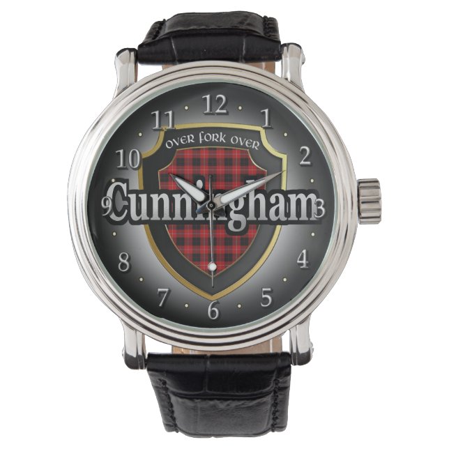 Clan Cunningham Scotland Celebration Watch Armbanduhr (Vorderseite)