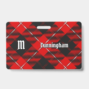 Clan Cunningham Tartan Ausweis
