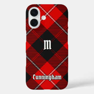 Clan Cunningham Tartan iPhone 16 Hülle