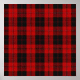 Clan Cunningham Tartan - Digitaler Download Poster