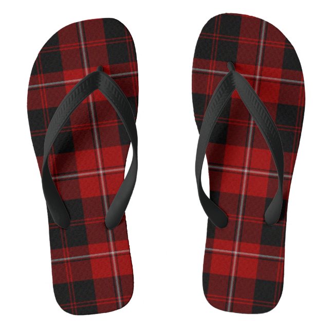Clan Cunningham Tartan Kariert Flip Flops (Fußbett)