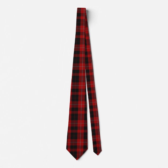 Clan Cunningham Tartan Kariert Neck Tie Krawatte (Vorderseite)