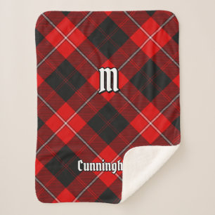 Clan Cunningham Tartan Sherpadecke