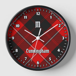 Clan Cunningham Tartan Uhr