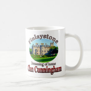 Clan Cunningham träumt von Heimat Finlaystone Tasse