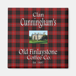 Clan Cunninghams Old Finlaystone Coffee Co. Magnet