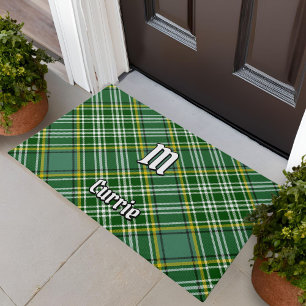 Clan Currie Tartan Fußmatte