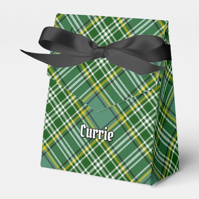 Clan Currie Tartan Geschenkschachtel (Vorderseite)