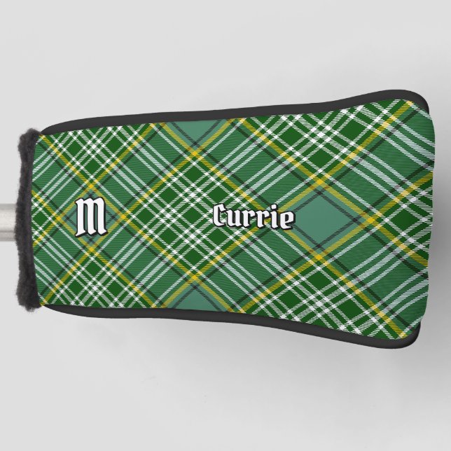 Clan Currie Tartan Golf Headcover (Vorderseite)