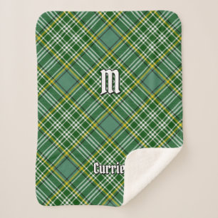 Clan Currie Tartan Sherpadecke