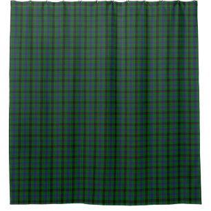 Clan Davidson Classic Scottish Tartan Duschvorhang