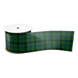 Clan Davidson Kariert Tartan Green Checkered Satinband