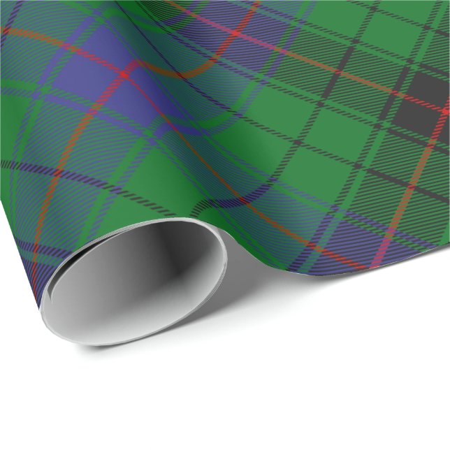 Clan Davidson Tartan Geschenkpapier (Rolleneckpunkt)