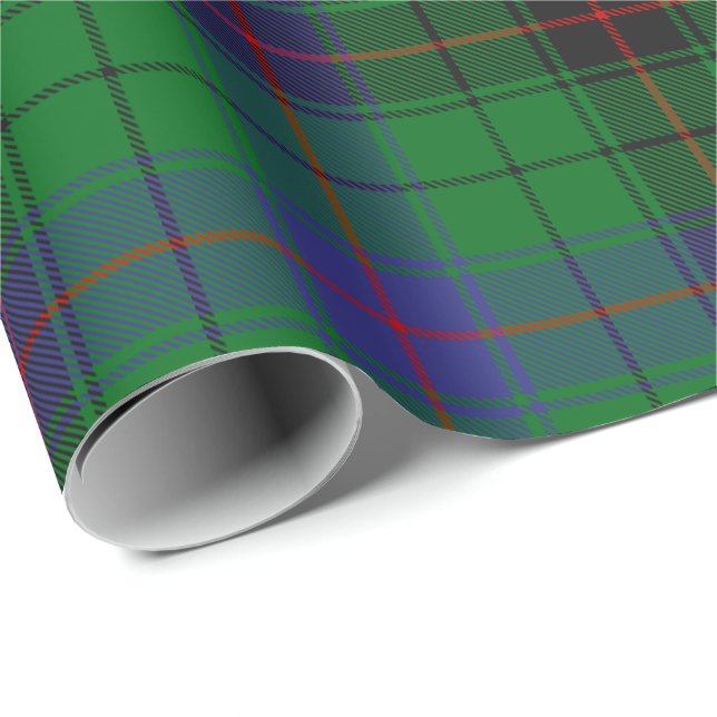 Clan Davidson Tartan Geschenkpapier (Rolleneckpunkt)