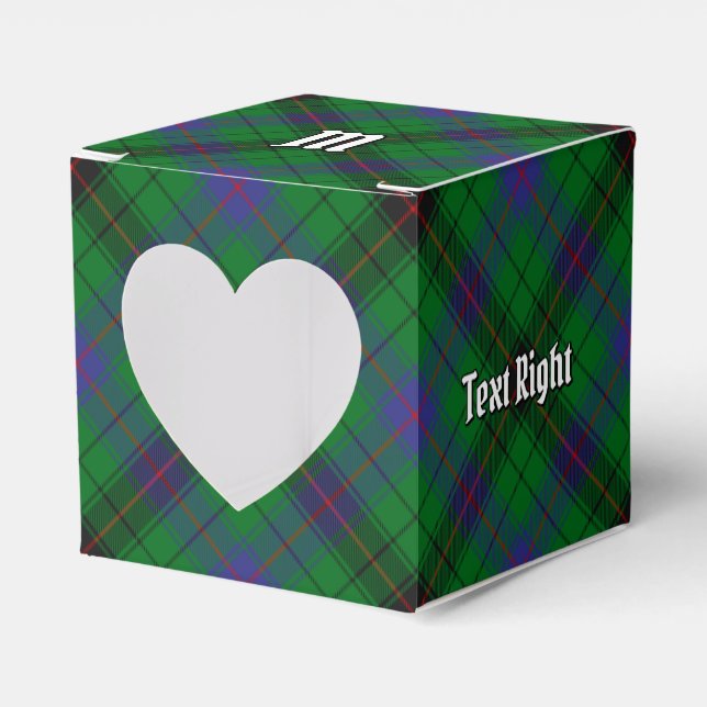 Clan Davidson Tartan Geschenkschachtel (Vorderseite)