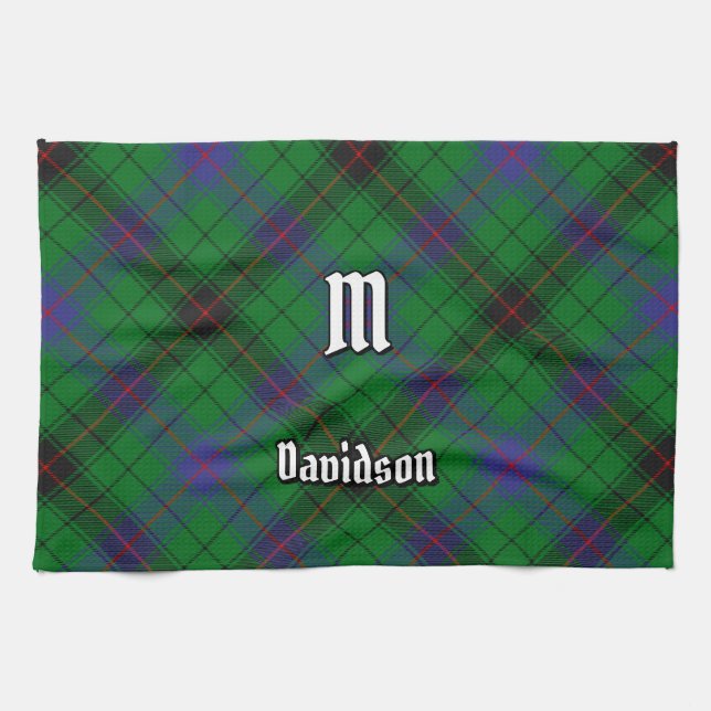 Clan Davidson Tartan Geschirrtuch (Horizontal)