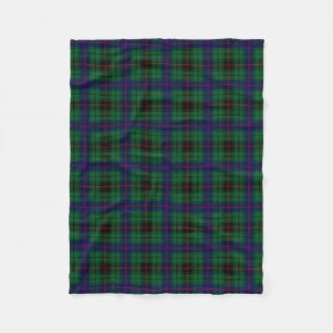 Clan Davidson Tartan Kariert Fleecedecke