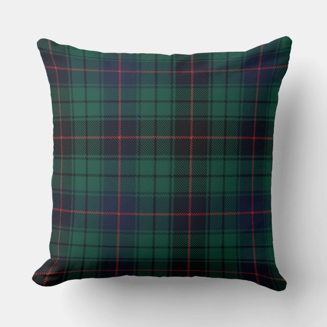 Clan Davidson Tartan Kariert Kissen (Vorderseite)
