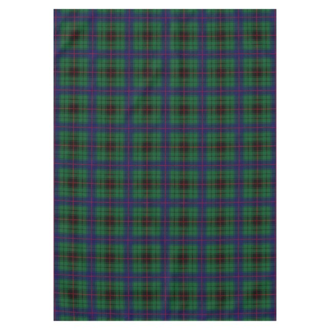 Clan Davidson Tartan Kariert Tischdecke (Vorderseite)