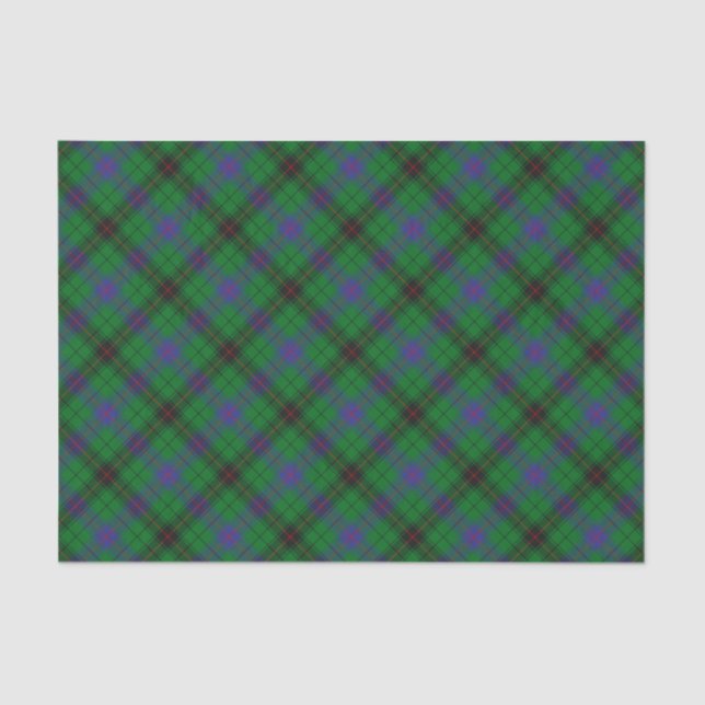 Clan Davidson Tartan Seidenpapier (Vorderseite)
