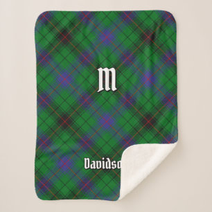 Clan Davidson Tartan Sherpadecke