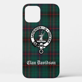Clan Davidson Wappen Abzeichen und Tartan Case-Mate iPhone Hülle