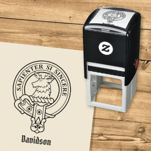 Clan Davidson Wappen Permastempel