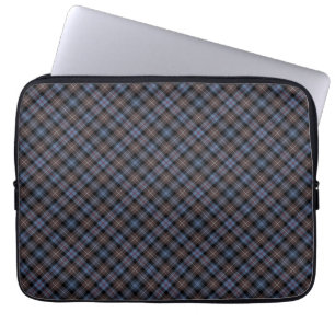Clan der Mackenzie Brown und blauer Laptopschutzhülle