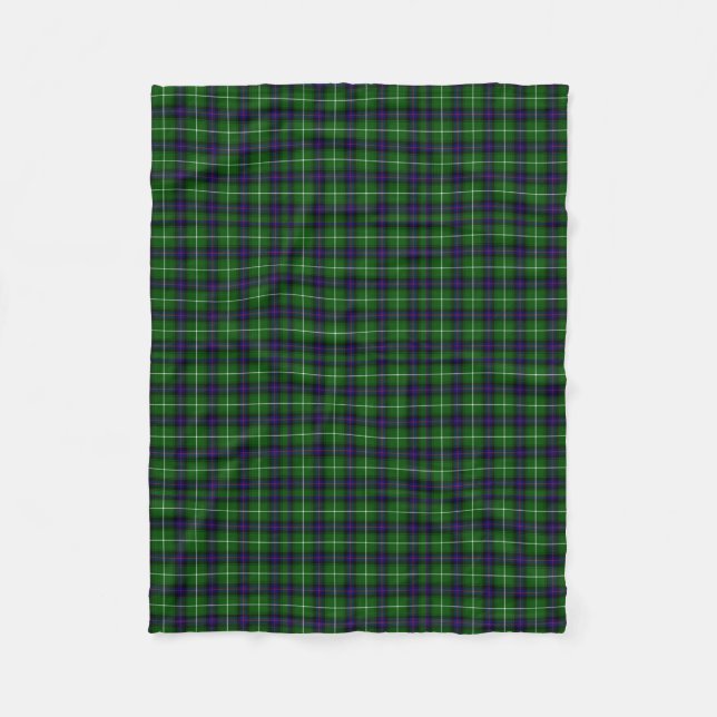 Clan-Donald Macdonald Tartan Fleecedecke (Vorderseite)