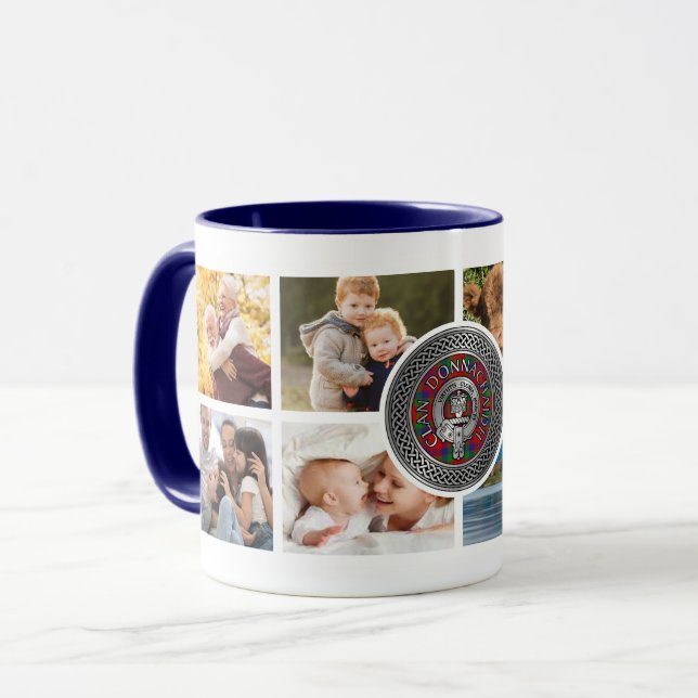 Clan Donnachaidh | Robertson Personalisiert Family Tasse (Vorderseite Links)