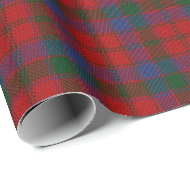Clan Donnachaidh Robertson ScottishTartan Geschenkpapier (Rolleneckpunkt)
