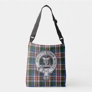Clan Donnachaidh (Robertson) Wappen & Dress Tartan Tragetaschen Mit Langen Trägern