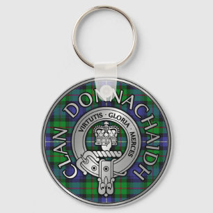 Clan Donnachaidh /Robertson Wappen & Hunting Tarta Schlüsselanhänger