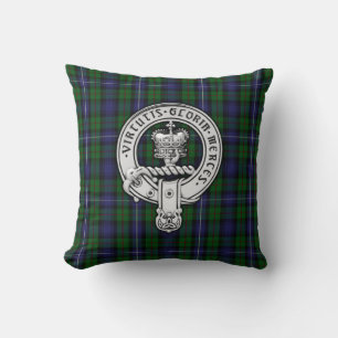 Clan Donnachaidh (Robertson) Wappen /Jagd Tartan Kissen
