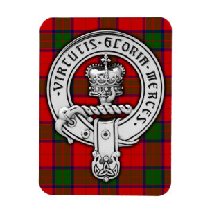 Clan Donnachaidh (Robertson) Wappen & Tartan Magnet