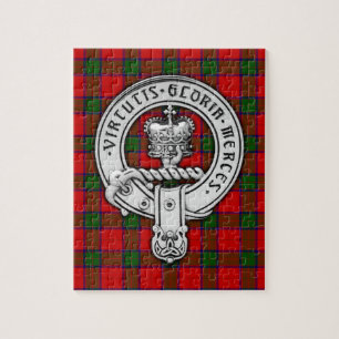 Clan Donnachaidh (Robertson) Wappen & Tartan Puzzle