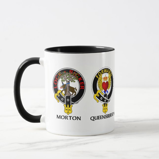 Clan Douglas 3 Wappen Tasse (Links)
