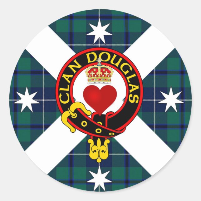 Clan Douglas Australia Sticker (Vorderseite)