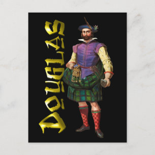 Clan Douglas Highland Dream Postkarte