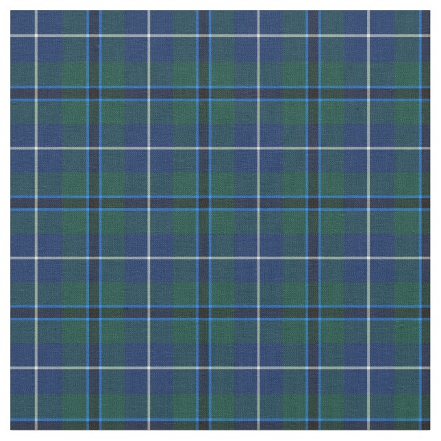 Clan Douglas Modern Tartan Stoff (Nahaufnahme)