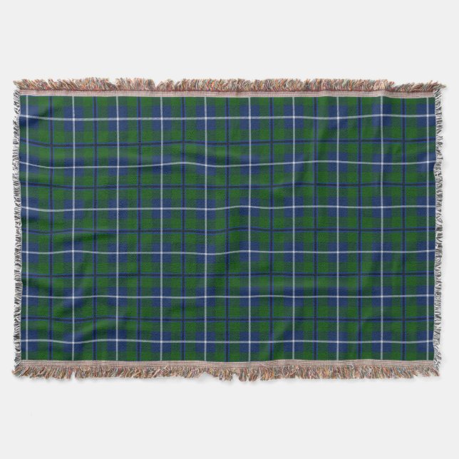 Clan Douglas Tartan Decke (Vorderseite)
