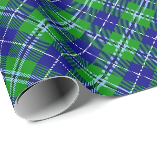 Clan Douglas Tartan Geschenkpapier (Rolleneckpunkt)